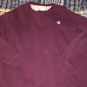 Champion Eco Crewneck Maroon